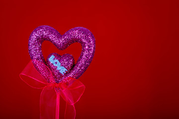 Red heart gift