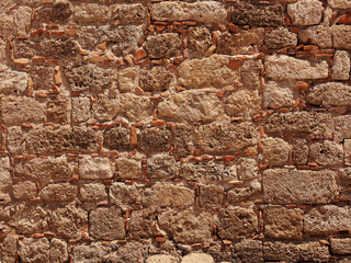 wall made of stone, background