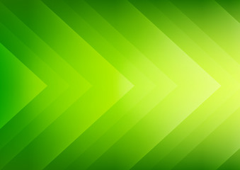 Abstract green eco arrows background - 61411321