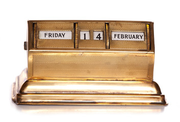 Friday 14th February perpetual calendar