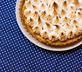 meringue pie , homemade