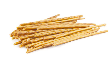 salty sticks isolated