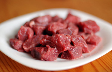 Raw meat