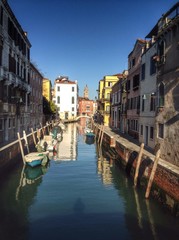 Fototapeta na wymiar beautiful canal in Venice