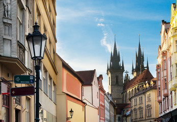 Old Town of Prague in the Evening, Czech Republic