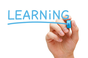 Learning Blue Marker