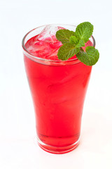 fresh ice cold soft drink