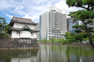 Fototapeta na wymiar Imperial Palace Tokyo