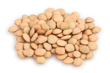 lentils isolated