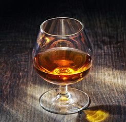 glass of brandy