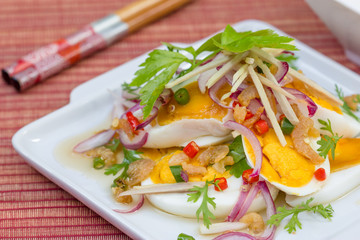 Salted Egg Salad Thai food