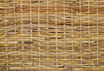 woven wood wicker background