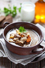Mushroom soup