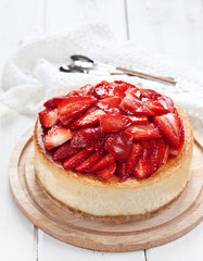 Strawberry cheesecake