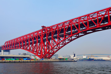 Fototapeta na wymiar Osaka most
