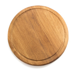cutting board on white