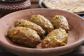 Machh mutton kofta is a kashmiri dish made of deep fried mutton