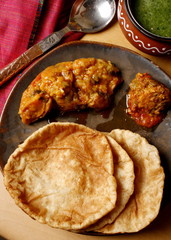 Khasta puri – A crumbly fried bread