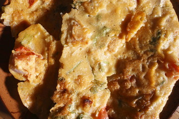 Chilro is flour based Sindhi dish made with gram flour(besan)