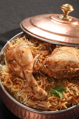 Hyderabadi Biryani - A  Popular Chicken or Mutton based Biryani