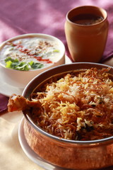 Hyderabadi Biryani - A  Popular Chicken or Mutton based Biryani