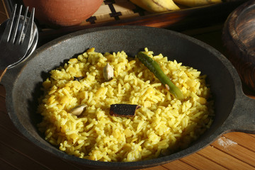 Hyderabadi Khichdi - an Indian/South Asian rice dish