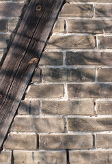 Fassade aus Ziegeln