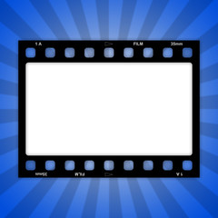 Obraz premium Foto Frame mit Hintergrund