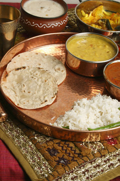 Bhakri – a flatbread made of Jowar from Gujarat.