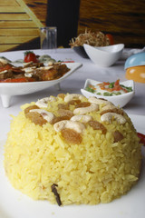 Holde Bhaat - A popular Yellow-Rice Dish from Bengal