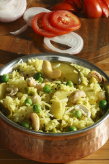 Masale Bhaat - A Spicy Maharashtrian fried rice