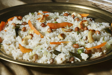 Masala bhaat is a rice based dish