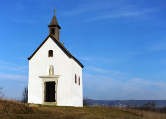 Fototapeta na wymiar Kapelle der Heiligenstadt Rosalia bei Oggau