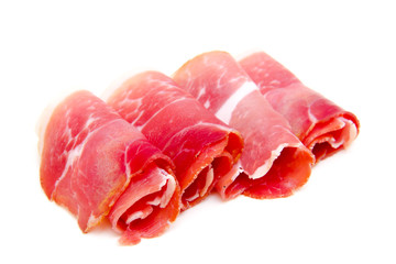 Prosciutto crudo ravvicinato