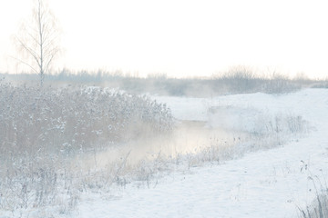 winter landscape outdoor scene