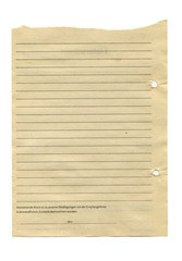 recycling Papier Lieferschein