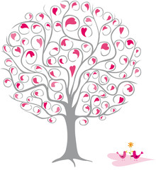 Plakat arbre d'amour