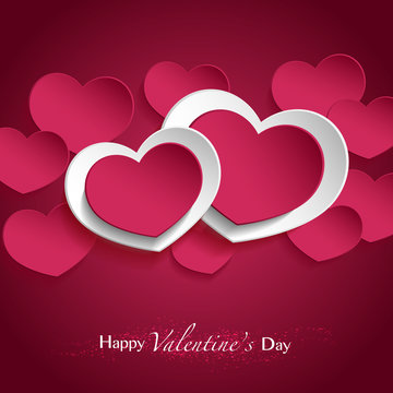 Happy Valentine's Day - Hearts