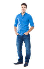 Young man standing