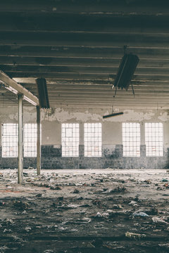Interior of a Abandoned Factory