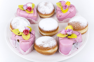 Punschherzen und Faschingskrapfen