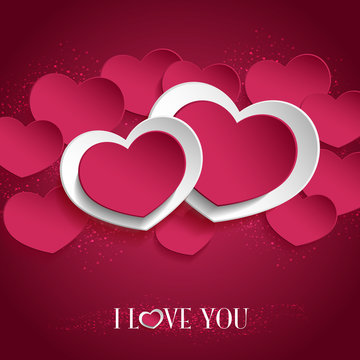 Happy Valentine's Day - Hearts