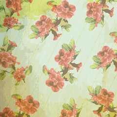 Beautiful seamless floral pattern