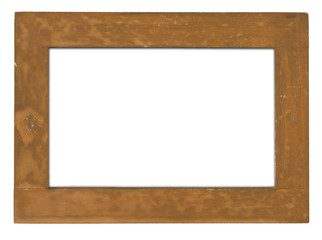 raw wooden frame