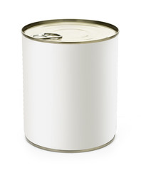 Can with blank
