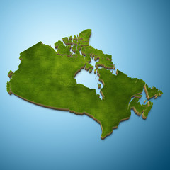 Canada map - Canadian map