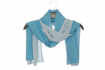 double-sided silk scarf