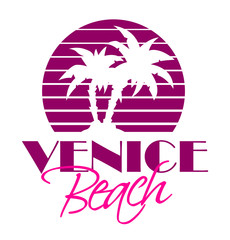Naklejka premium Venice Beach