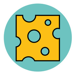 käse illustration icon