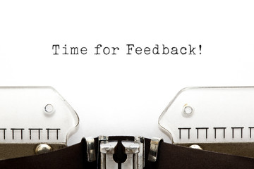 Time for Feedback Typewriter